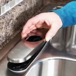 Install a touch kitchen faucet