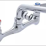 A commercial faucet parts diagram