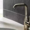 on a single handle faucet which way is hot